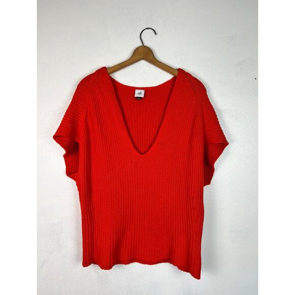 CAbi Sweaters - Cabi Oversized Deep V-Neck Sweater size S